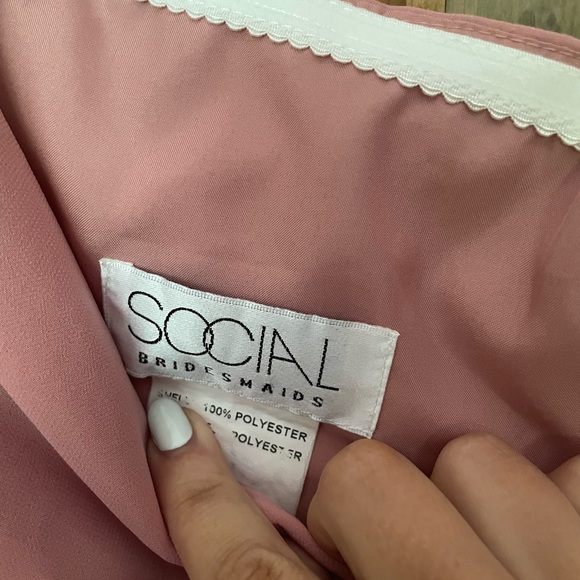 Social Bridesmaid dress M dusty rose - Picture 4 of 6